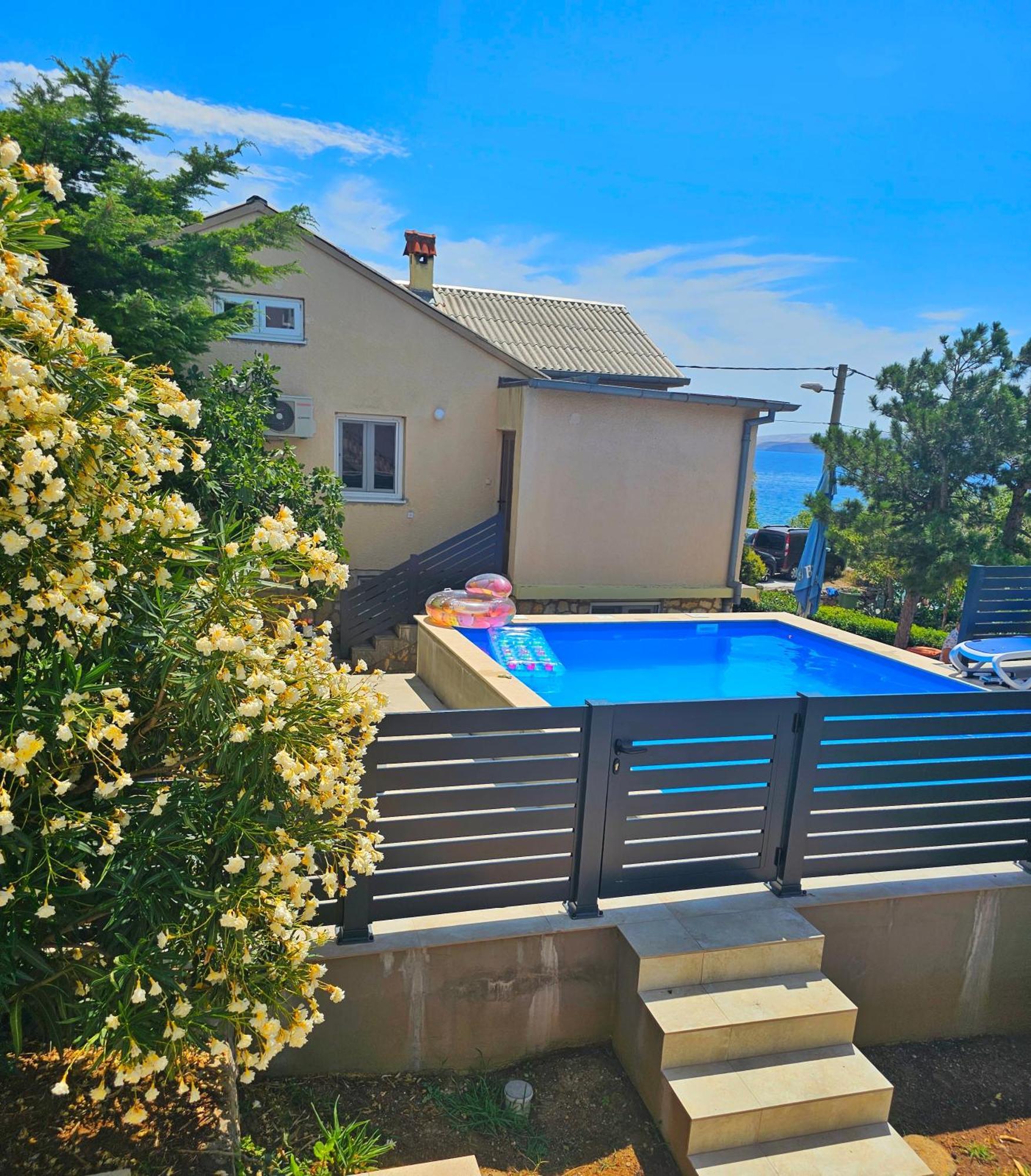 Beachfront House Ivana With Pool - Renovated 2025 Чезарица Экстерьер фото